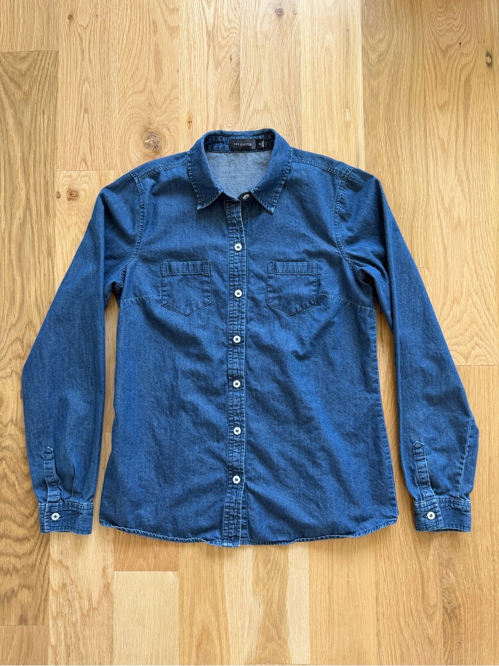 The Limited Chambray Button-Down Shirt - Size S